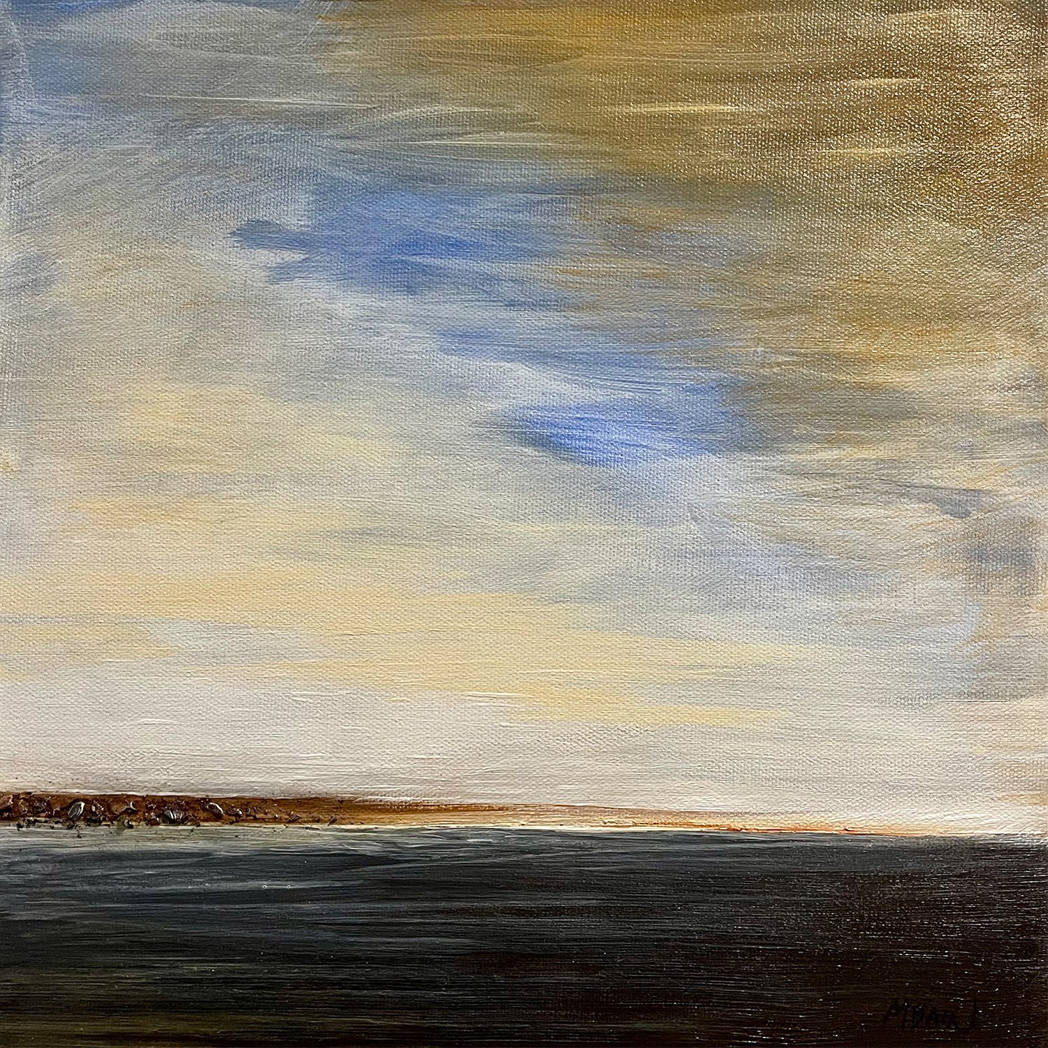 Escaped Seascape painting by Melissa Bain